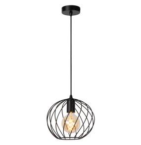 Lampa wisząca DANZA 21428/25/30 oprawa w kolorze czarnym LUCIDE