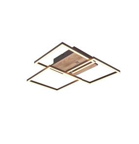 Lampa sufitowa MOBILE R62883135 oprawa w kolorze bieli i drewna + pilot RL