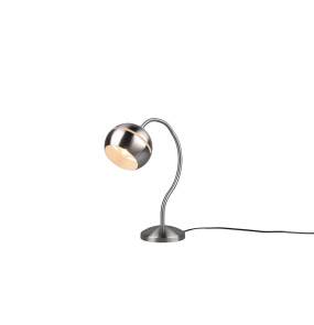 Lampa stołowa FLETCHER II 593400107 oprawa w kolorze srebrnym TRIO