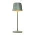 Zewnętrzna lampa stołowa z akumulatorem JUSTINE 27889/02/33 oprawa w kolorze zielonym LUCIDE