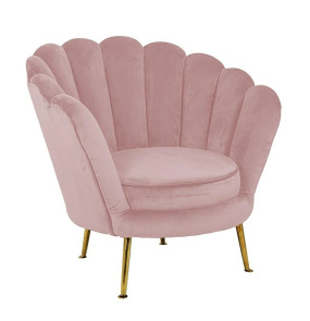 RICHMOND fotel PERLA PINK VELVET