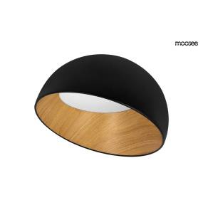 MOOSEE lampa sufitowa TOLLA SIDE czarna / naturalna