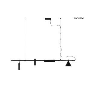 MOOSEE lampa wisząca TECHNICS czarna