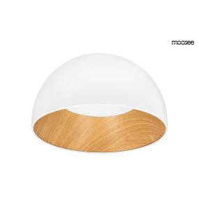 MOOSEE lampa sufitowa TOLLA biała / naturalna