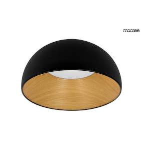 MOOSEE lampa sufitowa TOLLA czarna / naturalna