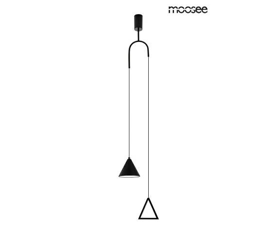 MOOSEE lampa wisząca ACUSTICA czarna