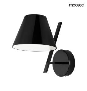 MOOSEE lampa ścienna MAGO czarna