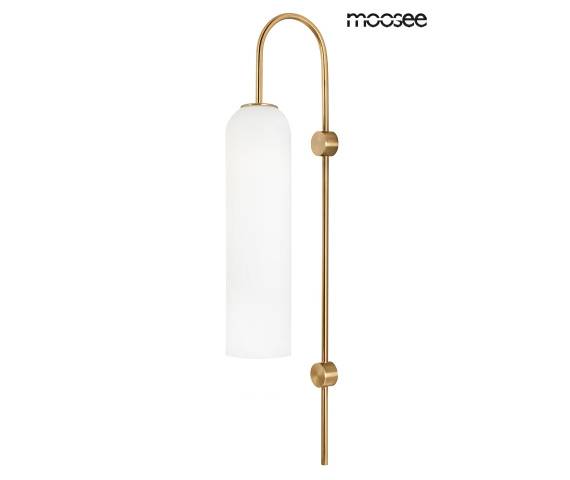MOOSEE lampa ścienna SLACK złota / biała