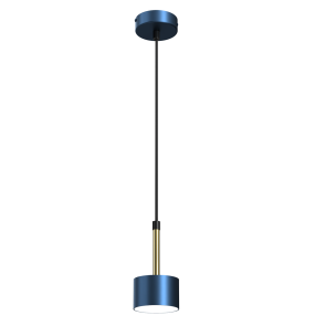 Lampa wisząca ARENA BLUE/GOLD 1xGX53