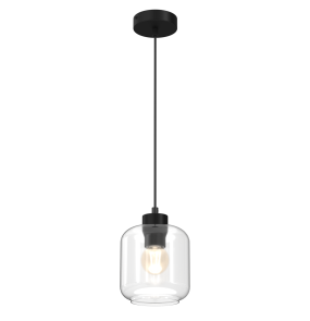 Lampa wisząca SOMBRA MLP8367 oprawa w kolorze czarnym MILAGRO