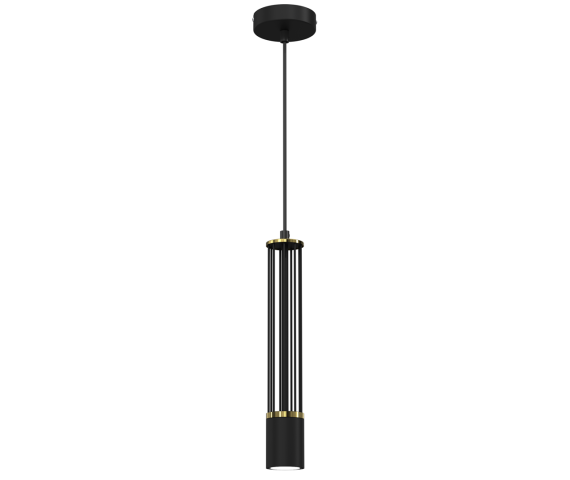 Lampa wisząca ESTILO MLP8409 oprawa w kolorze czarnym MILAGRO