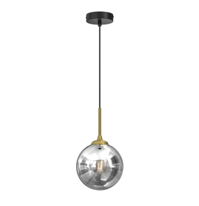 Lampa wisząca REFLEX MLP8413 oprawa w kolorze czerni i złota MILAGRO