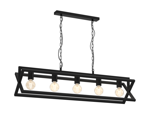 Lampa wisząca ARNOLD MLP8564 oprawa w kolorze czarnym MILAGRO