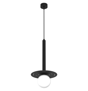 Lampa wisząca FUTURA MLP8913 oprawa w kolorze czarnym MILAGRO