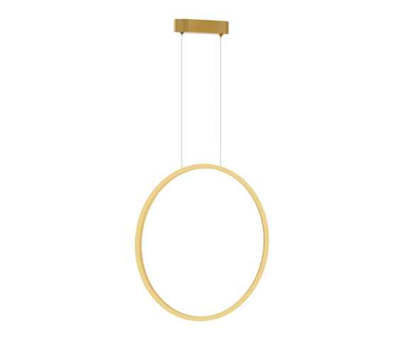 Lampa wisząca SATURNO ML8855 oprawa w kolorze złotym MILAGRO
