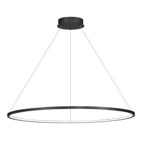 Lampa wisząca SATURNO ML8862 oprawa w kolorze czarnym MILAGRO