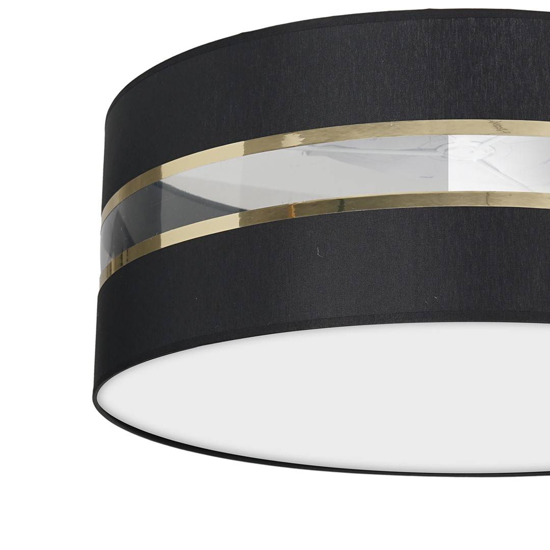 Lampa Sufitowa ULTIMO BLACK 3xE27 Ø60cm - Sklep MagiaSwiatel.pl