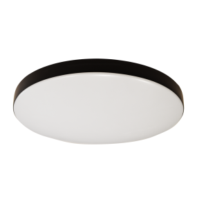 Plafon MAYA BLACK 15W LED IP44 Ø330 mm ML7789 nowoczesna oprawa w kolorze czarnym MILAGRO