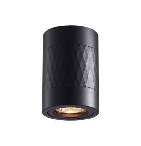 Lampa sufitowa Bima Arte Round ML7687 oprawa w kolorze czarnym MILAGRO