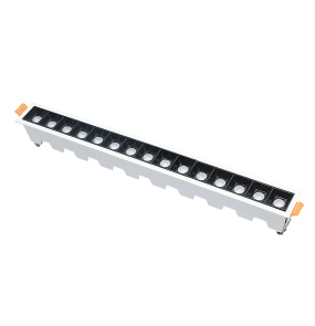 Lampa liniowa podtynkowa LED 30W 3000K JDL-15T biała DL