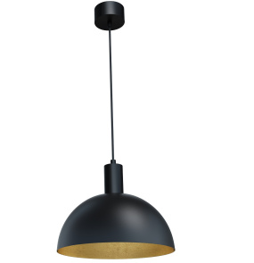 Lampa wisząca LIUSANT P0473 oprawa w kolorze czarni i złota MAXLIGHT
