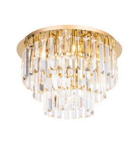 Lampa sufitowa MONACO C0205 oprawa w kolorze złotym MAXLIGHT