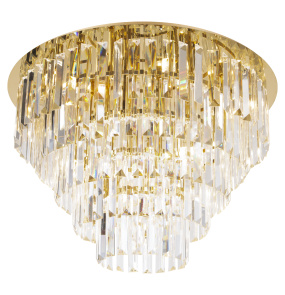 Lampa sufitowa MONACO C0224 oprawa w kolorze złotym MAXLIGHT
