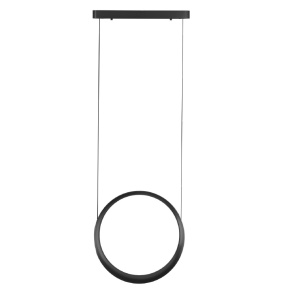 Lampa wisząca MOON P0496 oprawa w kolorze czarnym MAXLIGHT