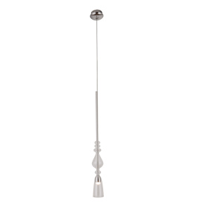 Lampa wisząca MURANO P0246 chromowana oprawa MAXLIGHT