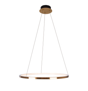 Lampa wisząca QUEEN P0493 oprawa w kolorze złotym MAXLIGHT