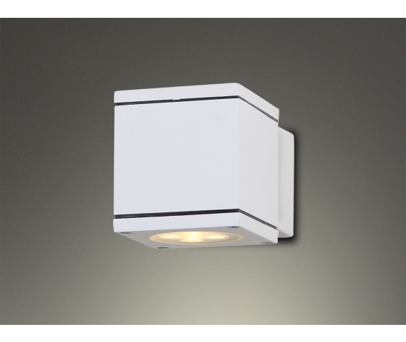 Kinkiet zewnętrzny HOME SQUARE W0138 oprawa w kolorze białym MAXLIGHT