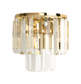 Lampa sufitowa MONACO W0288 oprawa w kolorze złotym MAXLIGHT