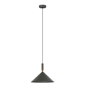 Lampa wisząca Drello PND-541101-GR oprawa w kolorze szarym ITALUX