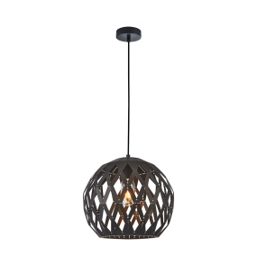 Lampa wisząca Hilo PND-22341-1L-BK oprawa w kolorze czarnym ITALUX