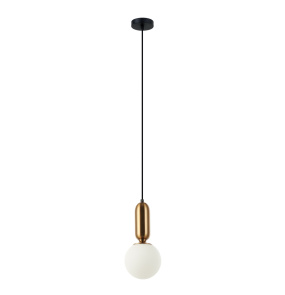 Lampa wisząca Aldeva PND-02340-1L-BRO oprawa w kolorze antycznego brązu ITALUX