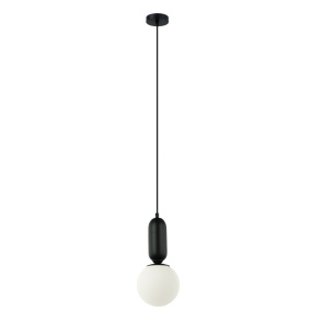 Lampa wisząca Aldeva PND-02340-1S-BK oprawa w kolorze czarnym ITALUX