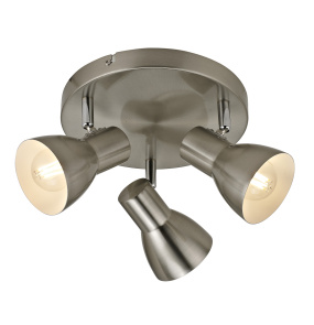 Lampa sufitowa Riado SPL-3422-3-SN oprawa w kolorze srebrnym ITALUX