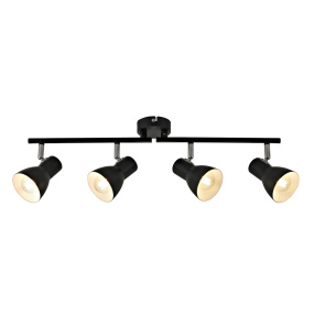 Lampa sufitowa Riado SPL-3422-4-BL oprawa w kolorze czarnym ITALUX