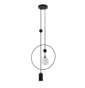 Lampa wisząca Trosti PND-428892-BK oprawa w kolorze czarnym ITALUX