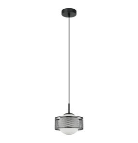 Lampa wisząca Lomica PND-55456-1L-BK oprawa w kolorze czarnym ITALUX