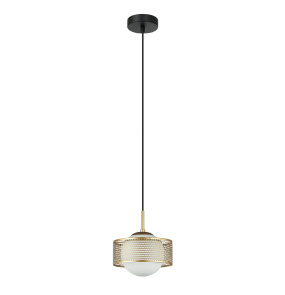 Lampa wisząca Lomica PND-55456-1L-GD oprawa w kolorze złotym ITALUX