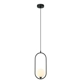 Lampa wisząca Lupus PND-3965-1-BK oprawa w kolorze czarnym ITALUX