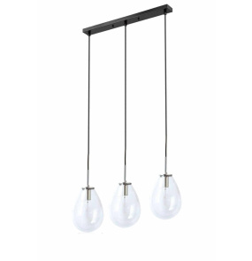 Lampa wisząca Fondi 3 LP-1214/3L oprawa w kolorze czarnym LIGHT PRESTIGE