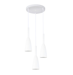 Lampa wisząca Solin 3 LP-181/3P WH oprawa w kolorze białym LIGHT PRESTIGE