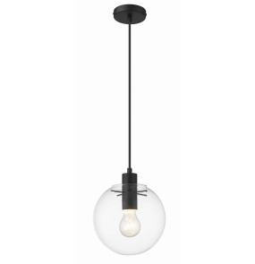 Lampa wisząca Puerto LP-004/1P S BK oprawa w kolorze czarnym LIGHT PRESTIGE