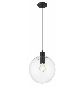 Lampa wisząca Puerto LP-004/1P M BK oprawa w kolorze czarnym LIGHT PRESTIGE