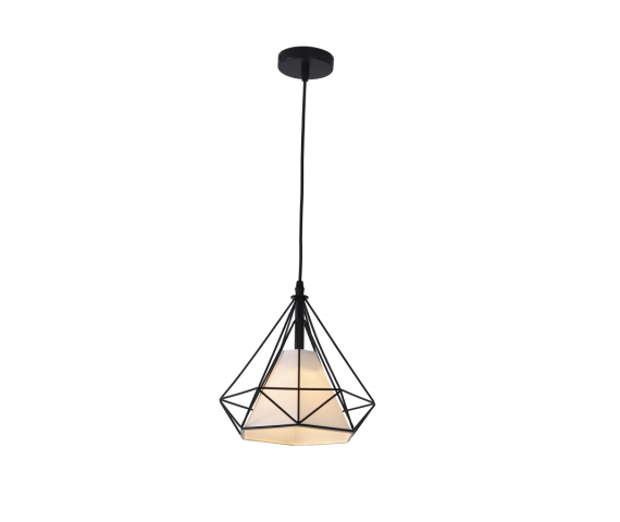 Lampa wisząca Nola LP-076/1P BK oprawa w kolorze czarnym LIGHT PRESTIGE