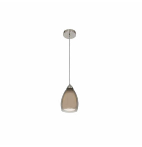 Lampa wisząca Niki 1 LP-567/1P dym oprawa z dymionym kloszem LIGHT PRESTIGE