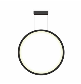 Lampa wisząca Mirror LP-999/1P L BK oprawa w kolorze czarnym LIGHT PRESTIGE