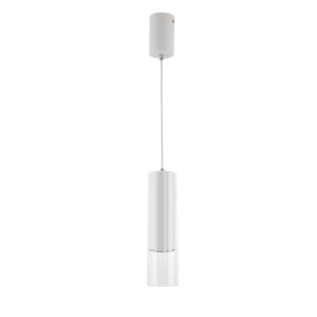 Lampa wiszaca Manacor 1 LP-232/1P WH oprawa w kolorze białym LIGHT PRESTIGE